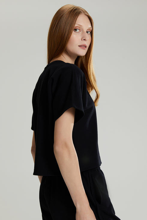 T-SHIRT M.CURTA PRETO