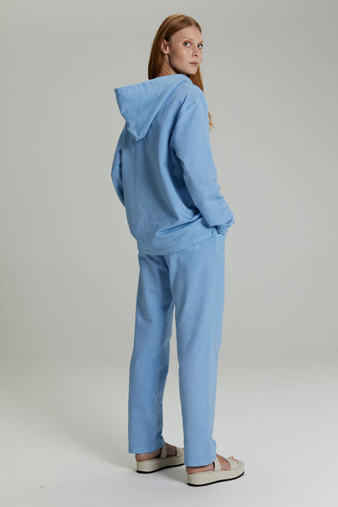 HOODIE RELAXED AZUL CÉU