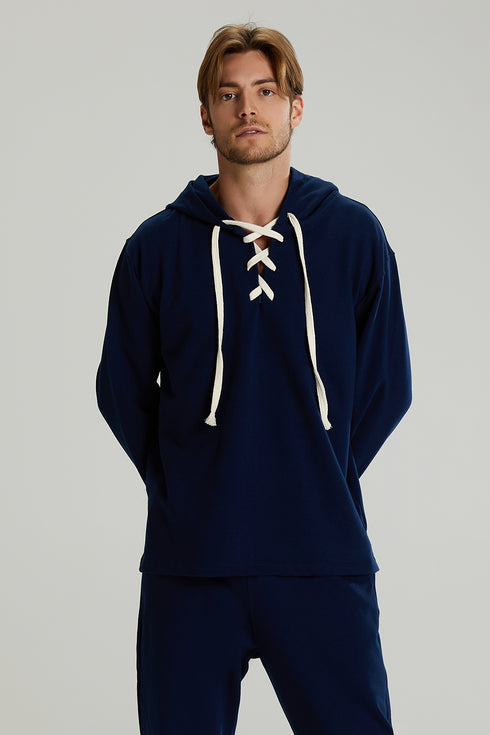 HOODIE RELAXED MARINHO