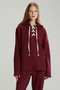 HOODIE RELAXED VINHO