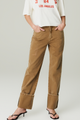 CALÇA JEANS RETA MARROM