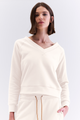BLUSA DECOTE V NATURAL