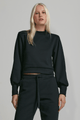 BLUSA GOLA ALTA PRETO