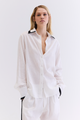CAMISA RECORTE LINHO BRANCO