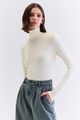BLUSA FLUIDA MANGA LONGA OFF WHITE