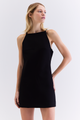 VESTIDO CURTO ALFAIATARIA PRETO