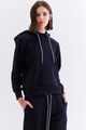 HOODIE GOLA ALTA PRETO