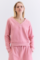 BLUSA DECOTE V ROSA