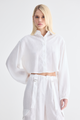 CAMISA MANGAS BUFANTE BRANCO