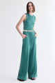 CALÇA PANTALONA SOFT VERDE ESCURO
