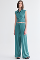 CALÇA PANTALONA VERDE ESCURO