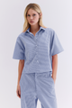 CAMISA LISTRADA AZUL