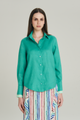CAMISA LINHO BICOLOR VERDE