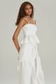 BLUSA PEPLUM LINHO OFF WHITE
