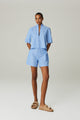 BLUSA DECOTE LISTRA AZUL