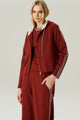 HOODIE LISTRADO VINHO