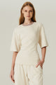T-SHIRT MALHA PRATS NATURAL