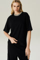 T-SHIRT MALHA PRATS PRETO