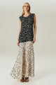 VESTIDO MID GGT PRETO OFF WHITE