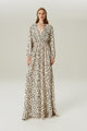 VESTIDO LONGO GGT OFF WHITE