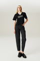 CALÇA JEANS SLOUCHY PRETO