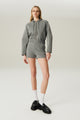 SHORTS ALFAIATARIA CINZA